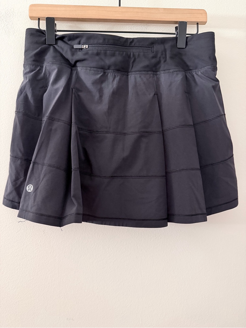 Lululemon Pace Rival Skirt Mid-Rise Black 6